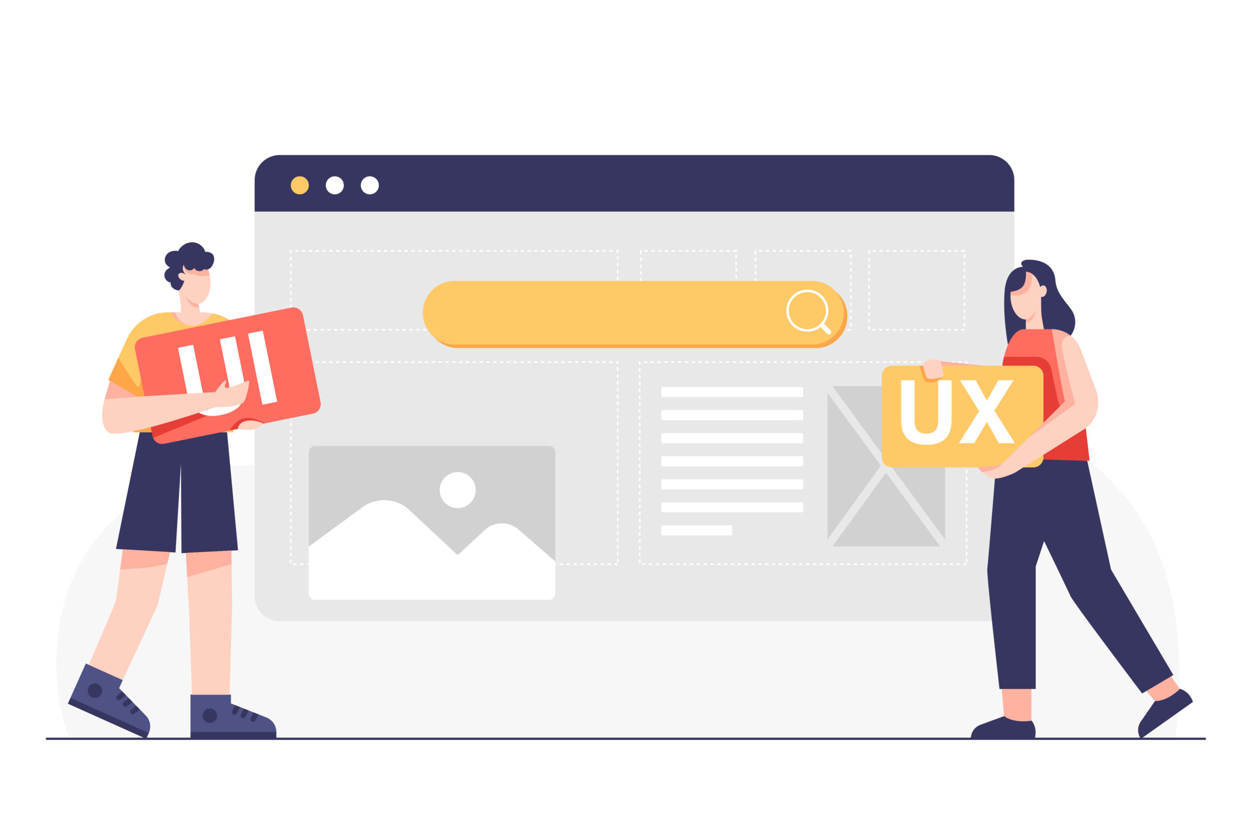 Web designers UI UX have to consider both aesthetics and ease of